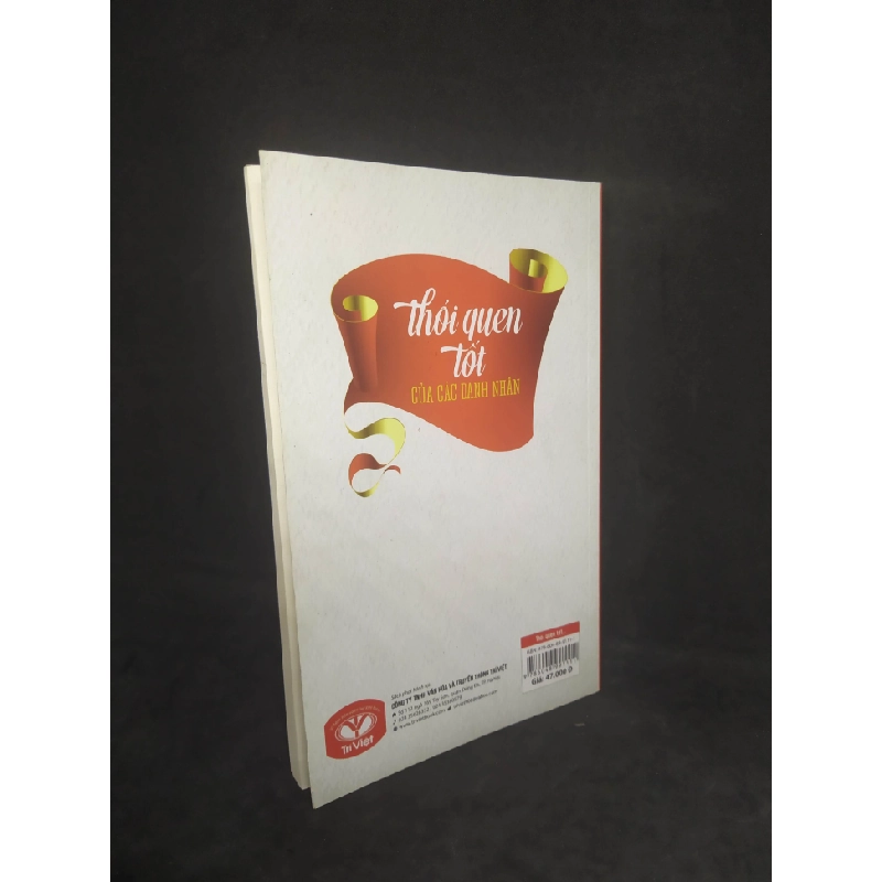 [Phiên Chợ Sách Cũ] Thói quen tốt của danh nhân 2303 413697