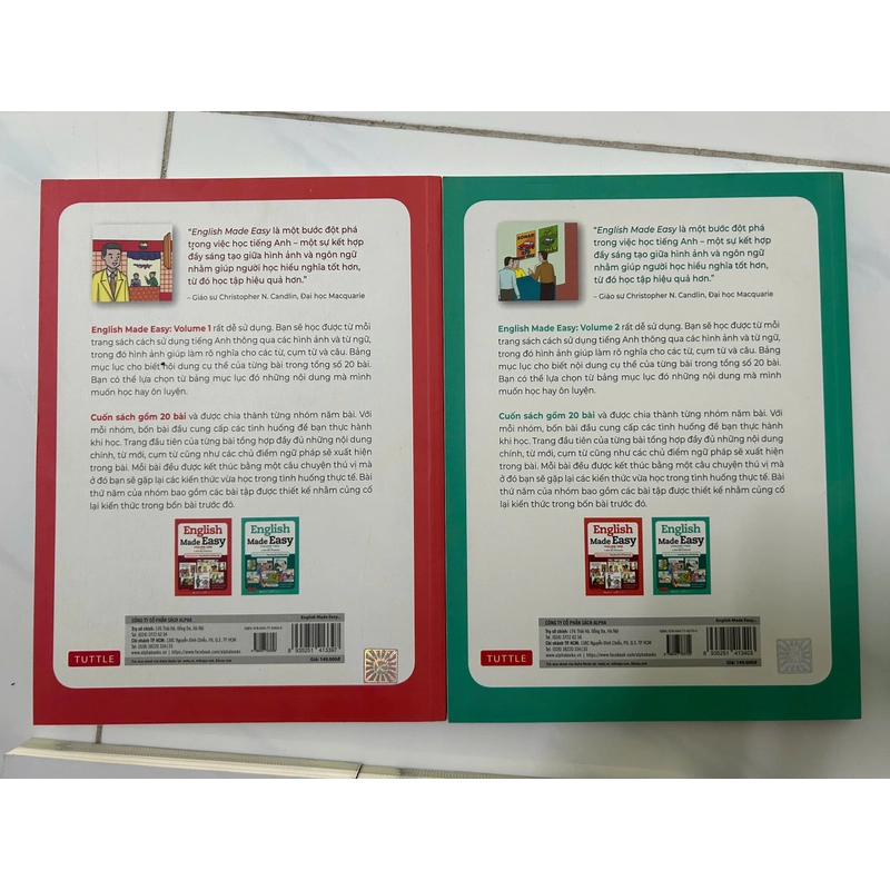 Combo 2 Cuốn: English Made Easy: Volume 1+ Volume 2 522366