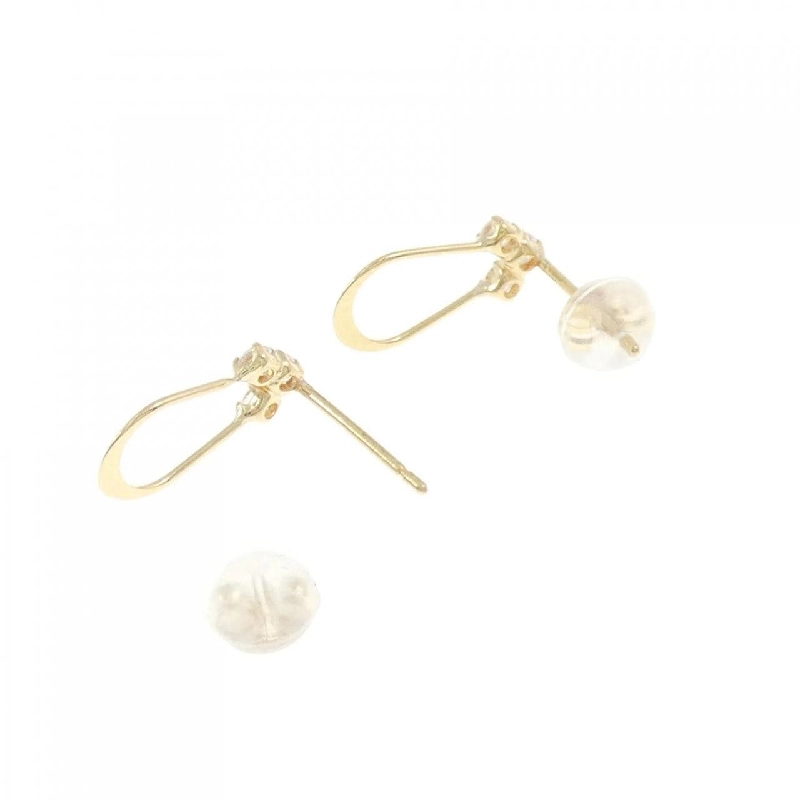 K18YG Bông tai Cubic - Hàng hiệu Chính hãng 872906