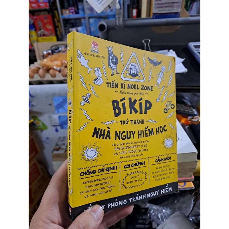 Bí Kíp Trở Thành Nhà Nguy Hiểm Học - David O'Doherty - 2018 mới 90% - VĂN HỌC - HMT3012 750061