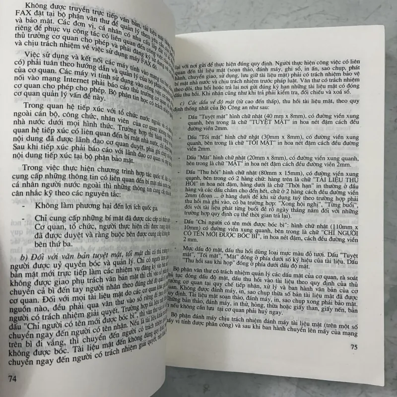 Hướng dẫn kĩ thuật nghiệp vụ hành chính 1010186