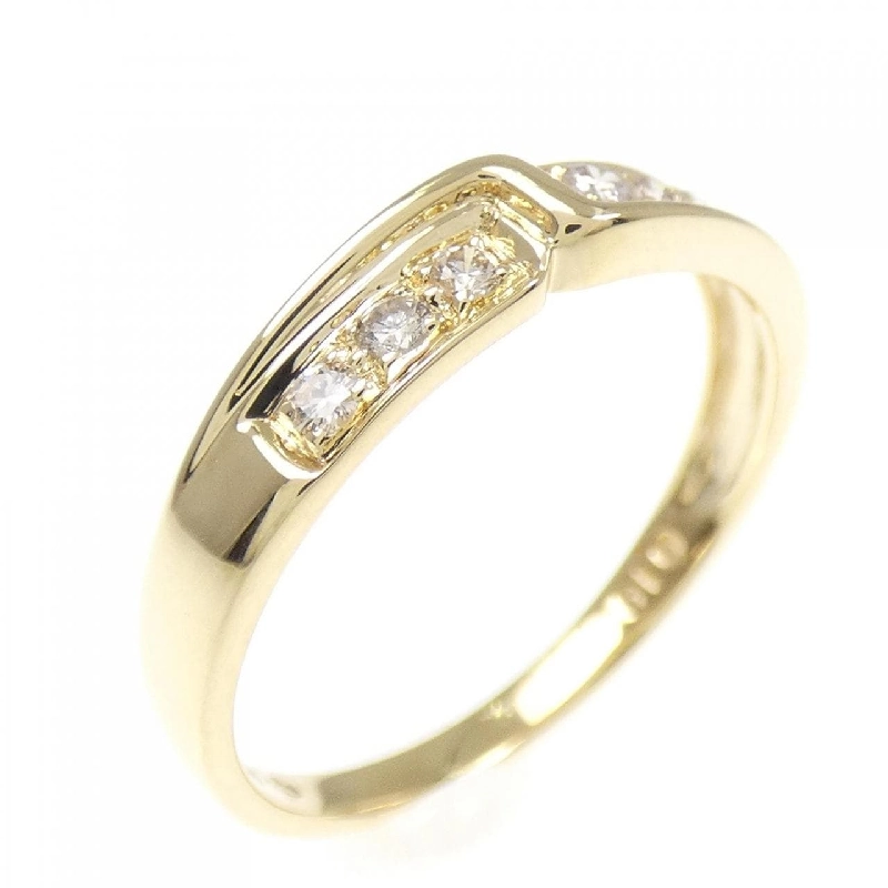 Nhẫn kim cương K18YG 0.10CT - Hàng hiệu Authentic 856935