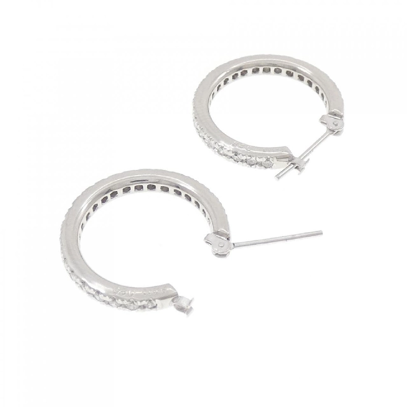 PT900 Bông tai kim cương hình vòng 0.50CT - Hàng hiệu Authentic 870895