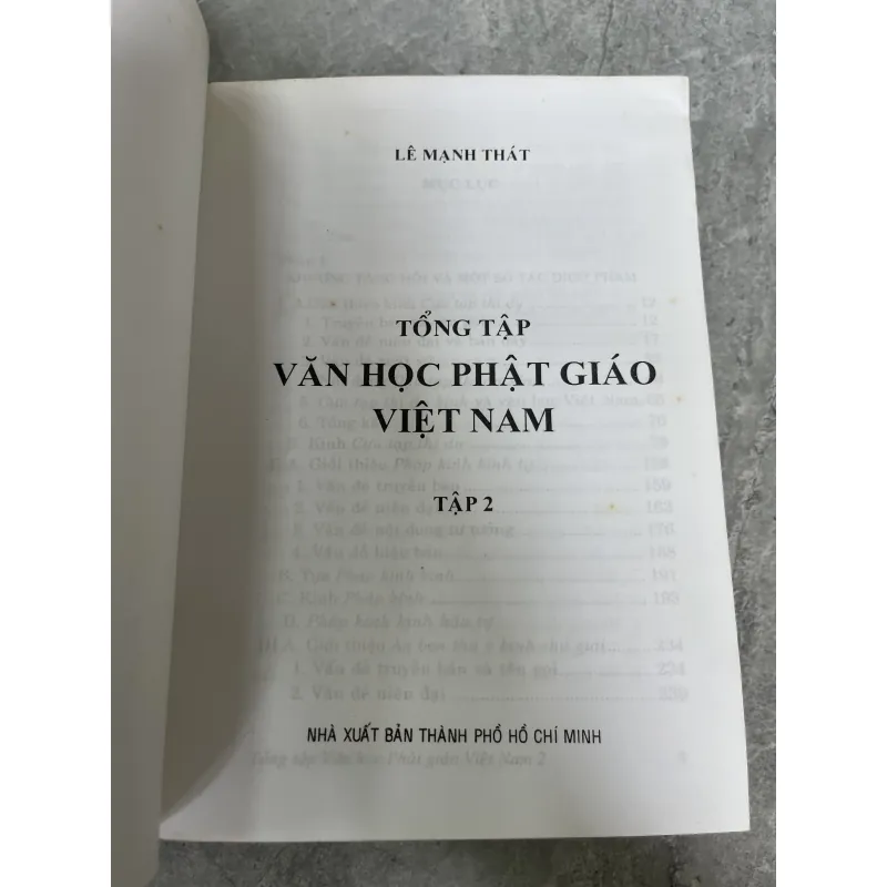 TỔNG TẬP VĂN HỌC PHẬT GIÁO VIỆT NAM - LÊ MẠNH THÁT 1030267