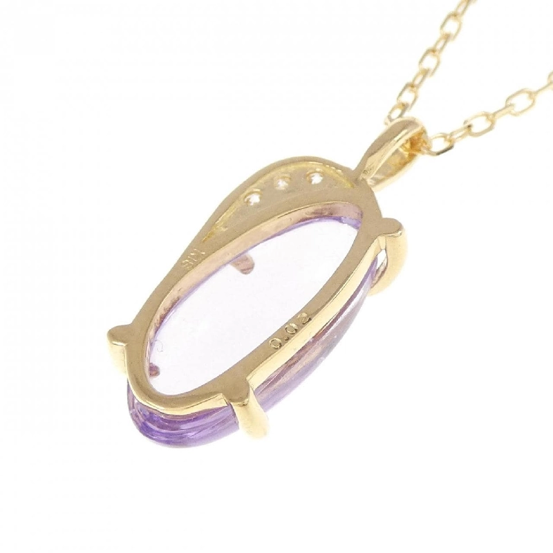 K18YG Amethyst Necklace - Hàng hiệu Authentic 863757