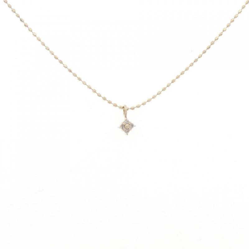 K10YG Dây chuyền kim cương 0.02CT - Hàng hiệu Authentic 858310