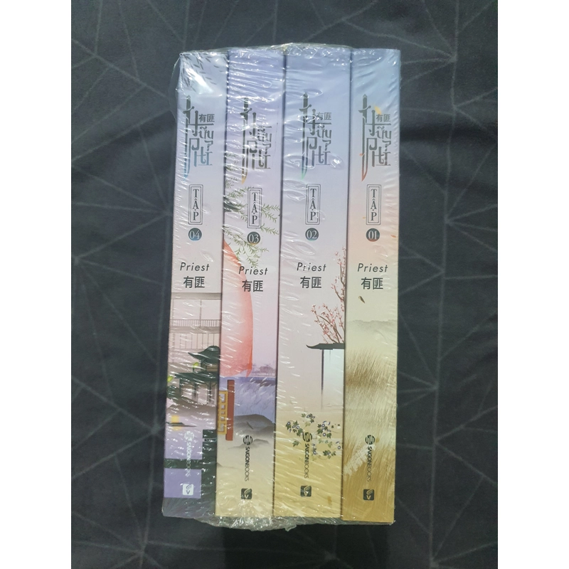 Combo trọn bộ 4 tập "Hữu Phỉ" (seal) - Priest 530937