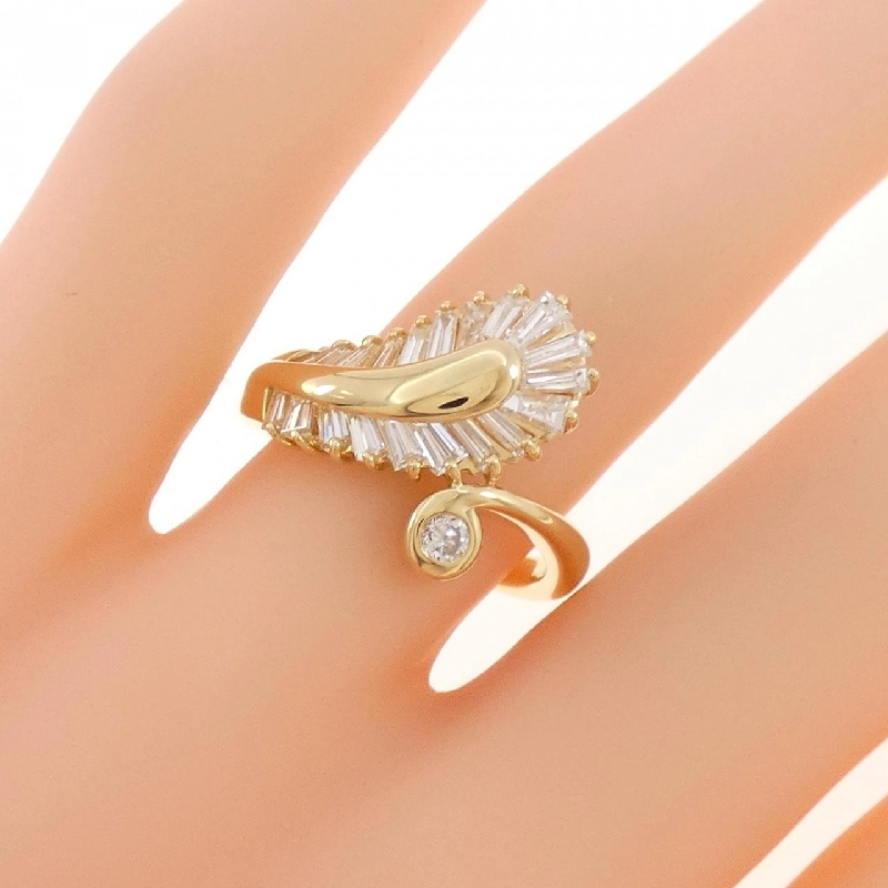 Nhẫn kim cương K18YG 0.98CT - Hàng hiệu Chính hãng 851034