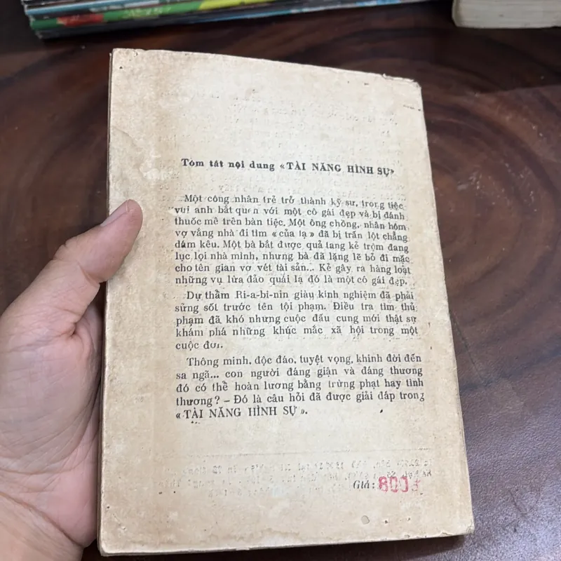 II Văn Học Nước Ngoài: Tài Năng Hình Sự - 1988 998060