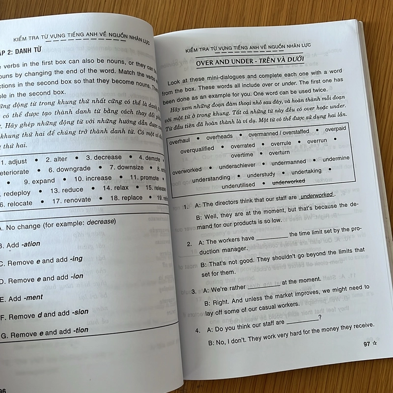 [2hand] Sách tiếng anh chuyên ngành nhân sự đã qua sử dụng 475014