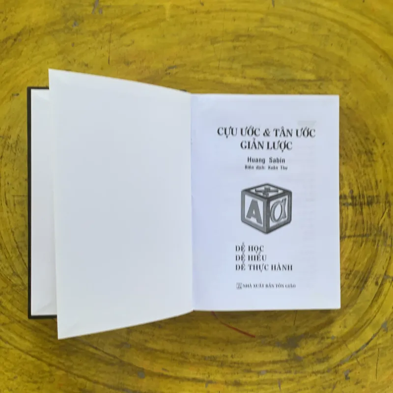 CỰU ƯỚC & TÂN ƯỚC GIẢN LƯỢC - HUANG SABIN   1029455