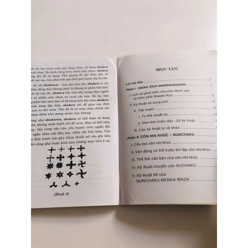 TỰ LUYỆN VŨ KHÍ OKINAWA ( dây xích, côn nhị khúc, tiểu tiết côn, phi tiêu) 780572