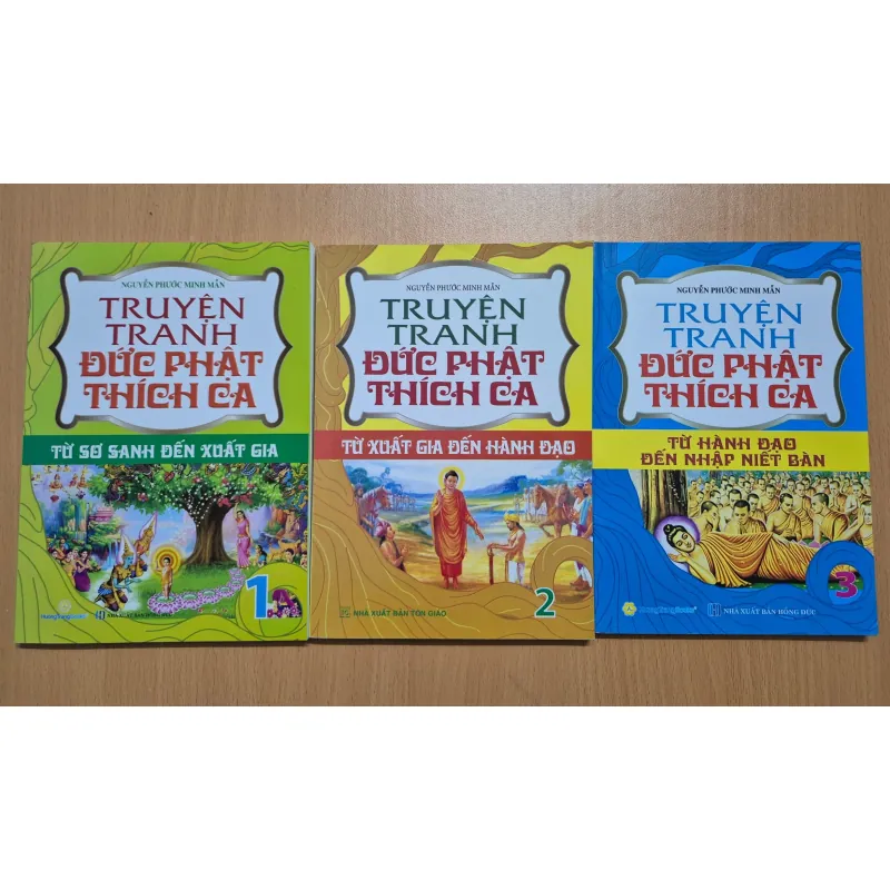 [SÁCH PHẬT GIÁO] BỘ TRUYỆN TRANH ĐỨC PHẬT THÍCH CA (3 CUỐN) 990848