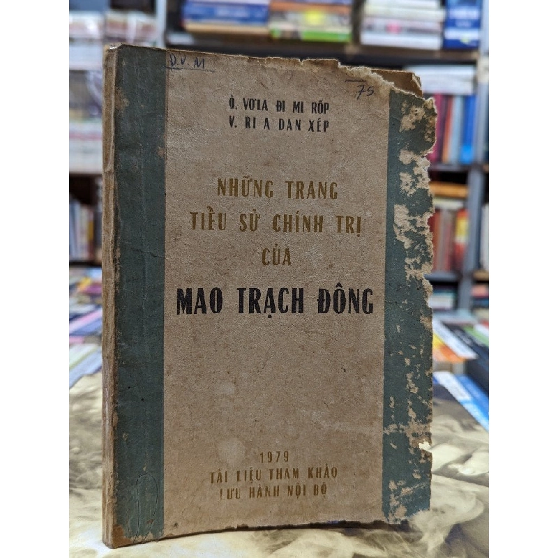 NHỮNG TRANG TIỂU SỬ CHÍNH TRỊ CỦA MAO TRẠCH ĐÔNG 120103