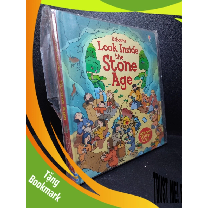 (TẶNG BOOKMARK) Usborne Look Inside the Stone Age Abigail Wheatley, Hazel Maskell & Stefano Tognetti mới 90% RBK1810 955927