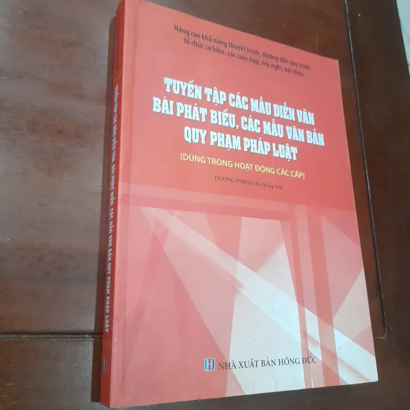 Tuyển tập CÁC MẪU DIỄN VĂN, BÀI PHÁT BIỂU, VĂN BẢN QUY PHẠM PHÁP LUẬT 593553