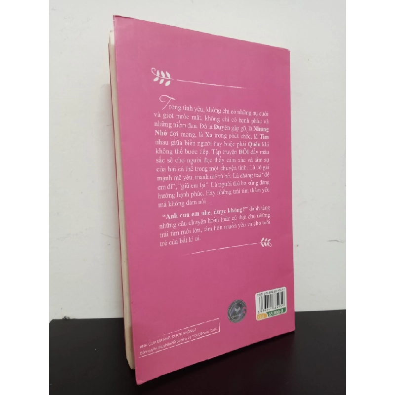 [Phiên Chợ Sách Cũ] Anh Cưa Em Nhé, Được Không? - Septiny 2301 403620