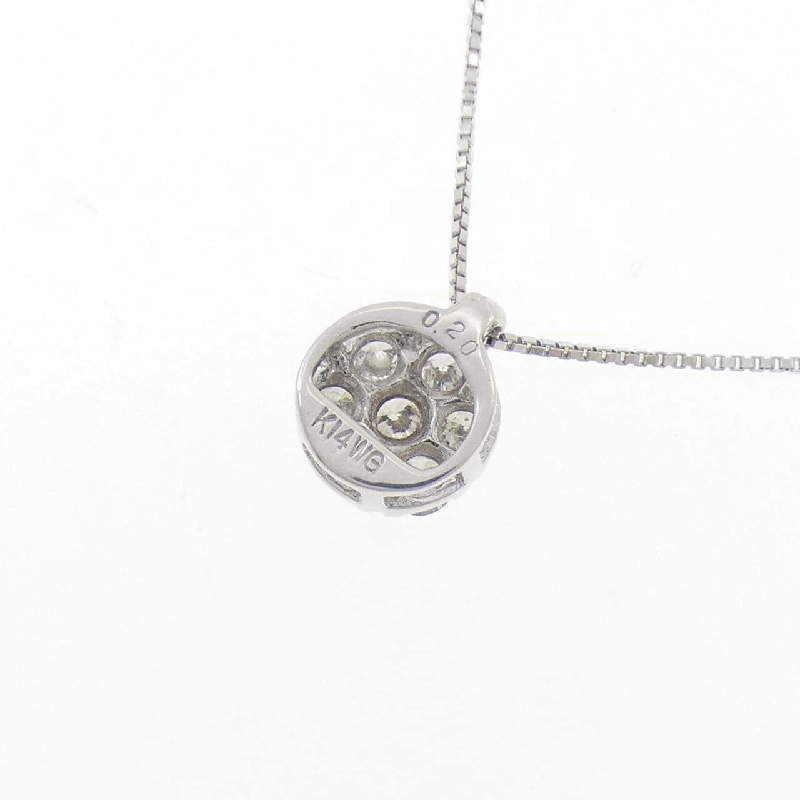 K14WG/K10WG Dây chuyền kim cương 0.20CT - Hàng hiệu Chính hãng 858697