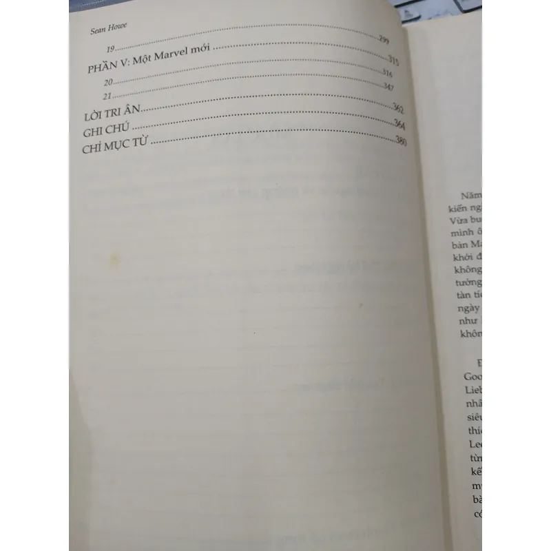 MARVEL COMICS CHUYỆN CHƯA KỂ - SEAN HOWE 738891