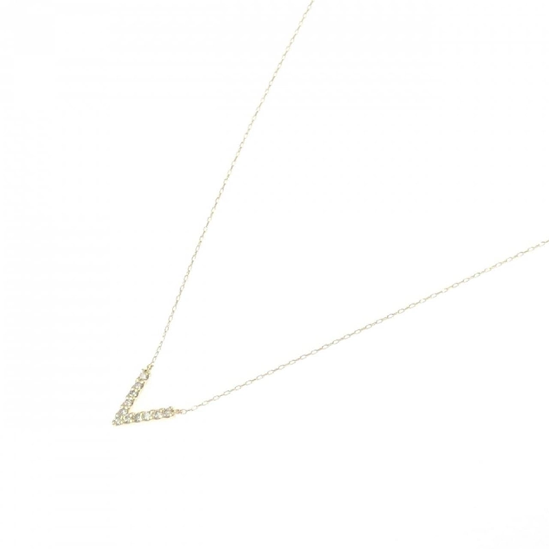 Dây chuyền kim cương K18YG 0.10CT - Hàng hiệu Chính hãng 859710