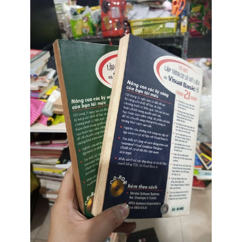 Tự Học Lập Trình Cơ Sở Dữ Liệu Với Visual Basic 6 (2 Tập) - Nguyễn Đình Tê 2001 mới 80% ố Sách công nghệ thông tin HCM1004 1007524