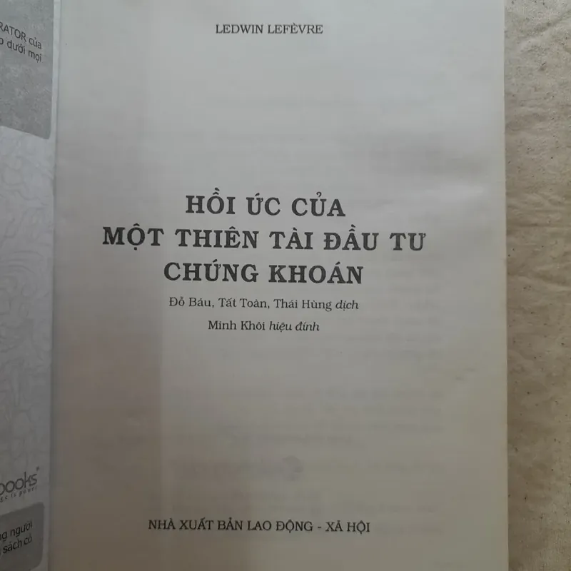 Hồi ức của một thiên tài đầu tư chứng khoán. Cuộc đời của Jesse Livermore 589048