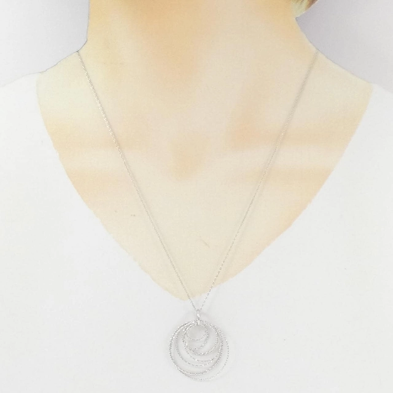 K18WG Necklace - Hàng hiệu Authentic 848535