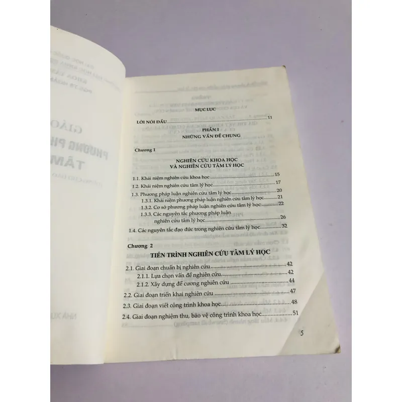 GIÁO TRÌNH PHƯƠNG PHÁP NGHIÊN CỨU TÂM LÝ HỌC  726476