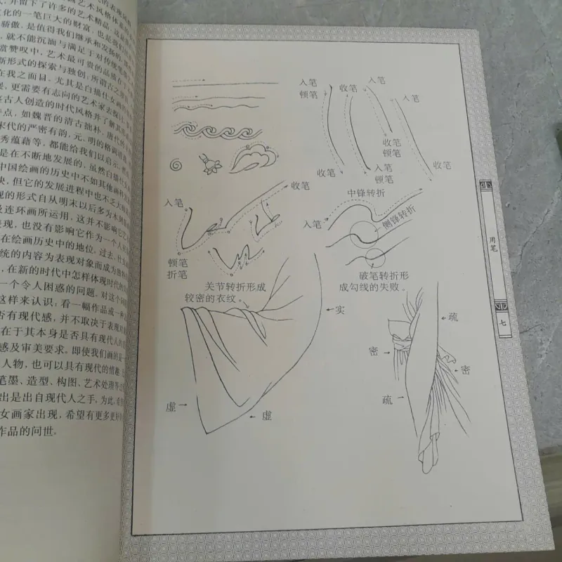 TRANH VẼ ĐƯỜNG NÉT PHỤ NỮ (仕女白描画谱 ) 557838