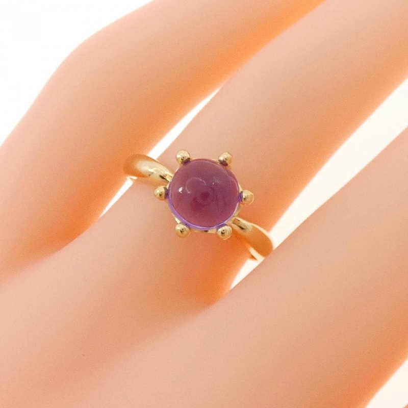 Nhẫn Amethyst K18YG 669114