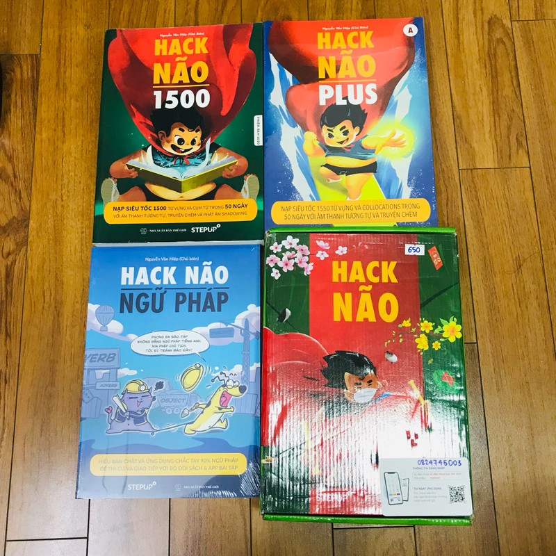 Hack não 1500 + Hack não plus 1-2 +hack não ngữ pháp + app stepup english 108261
