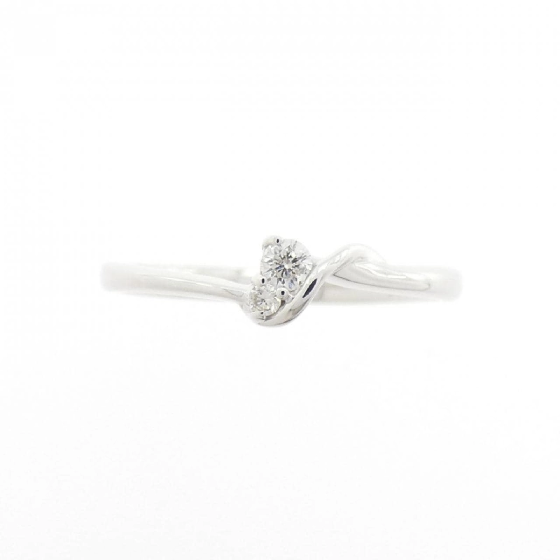 Nhẫn kim cương K18WG 0.05CT - Hàng hiệu Authentic 853018