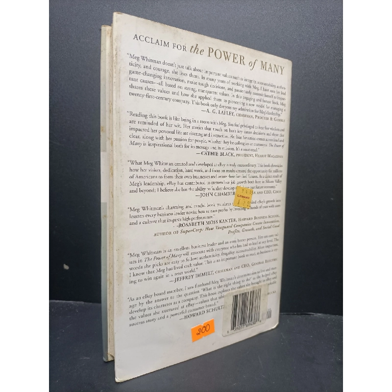 The power of many mới 80% bìa bẩn nhẹ ướt nhẹ ố nhẹ HCM0806 ngoại văn 914703