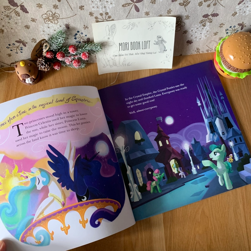 Sách tranh My Little Pony: Goodnight, Baby Flurry Heart, Used, Picture Book For Kids 459511