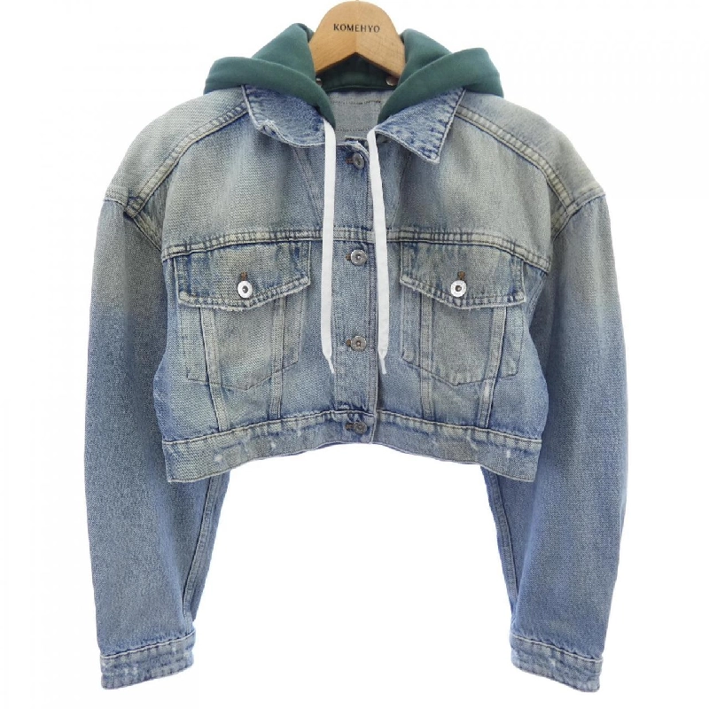 MIU MIU GWB063 1VZS Áo khoác denim - Hàng hiệu Authentic 820550