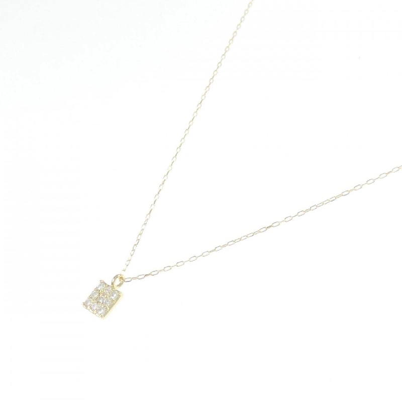 K18YG Dây chuyền kim cương 0.10CT - Hàng hiệu Chính hãng 863957