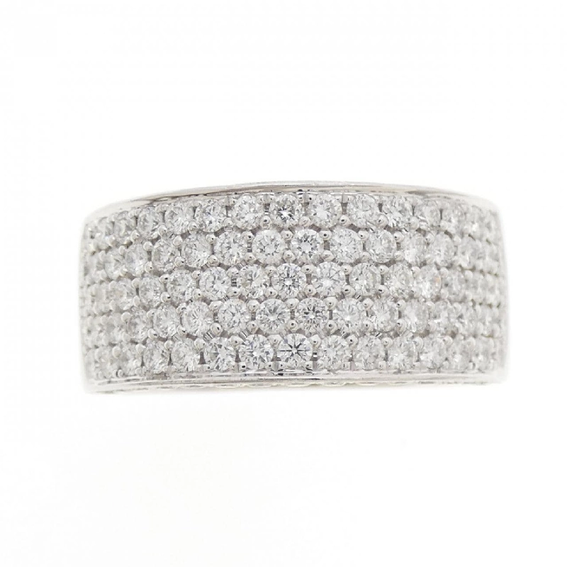 Nhẫn kim cương Pavé 750WG 1.34CT - Hàng hiệu Chính hãng 854805