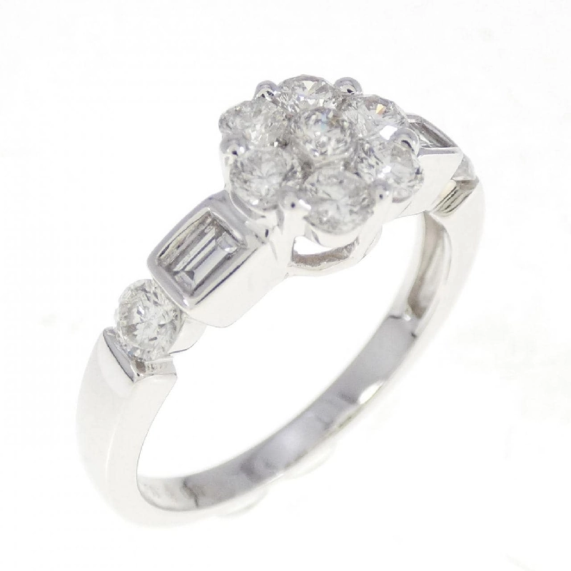 Nhẫn kim cương 750WG 0.80CT 672721