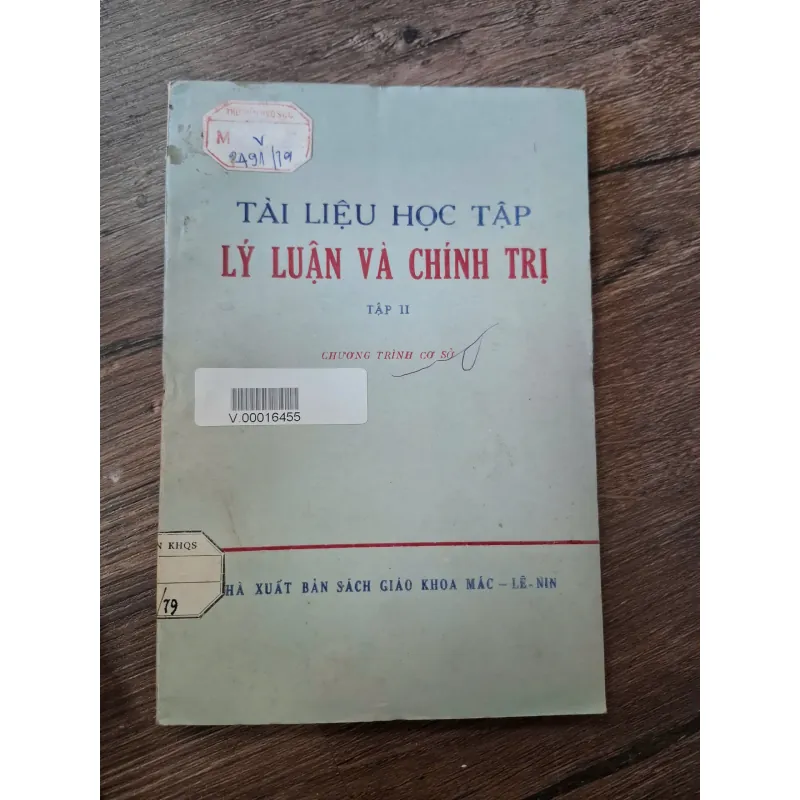 TÀI LIỆU HỌC TẬP LÝ LUẬN VÀ CHÍNH TRỊ 710015