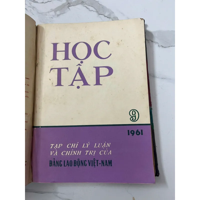 12 số tạp chí Học Tập năm 1961 798722