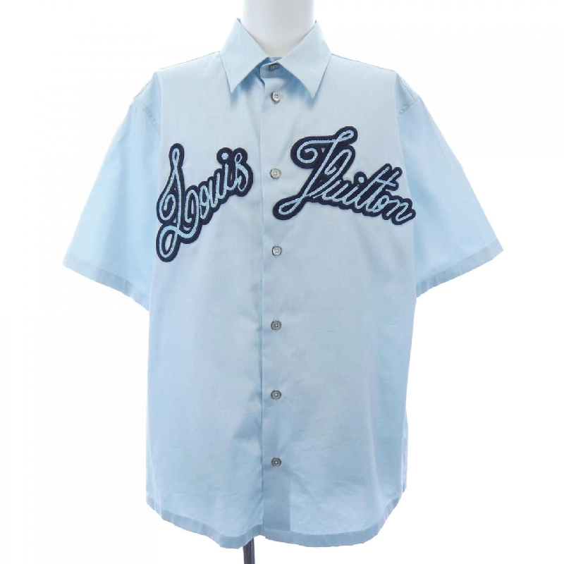 Áo sơ mi ngắn tay thêu LOUIS VUITTON HRS14WJXU - Hàng hiệu Authentic 891809