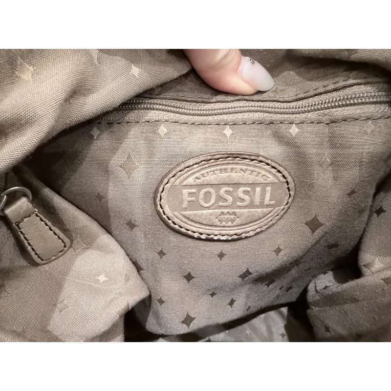 ✨ Fossil chuẩn Vintage – canvas phối da thật 971248