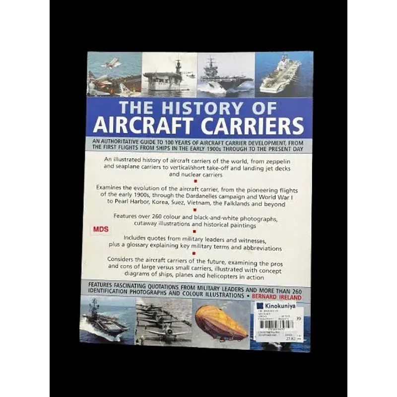 The History of Aircraft Carriers (Published 2008) Bernard Ireland 989936