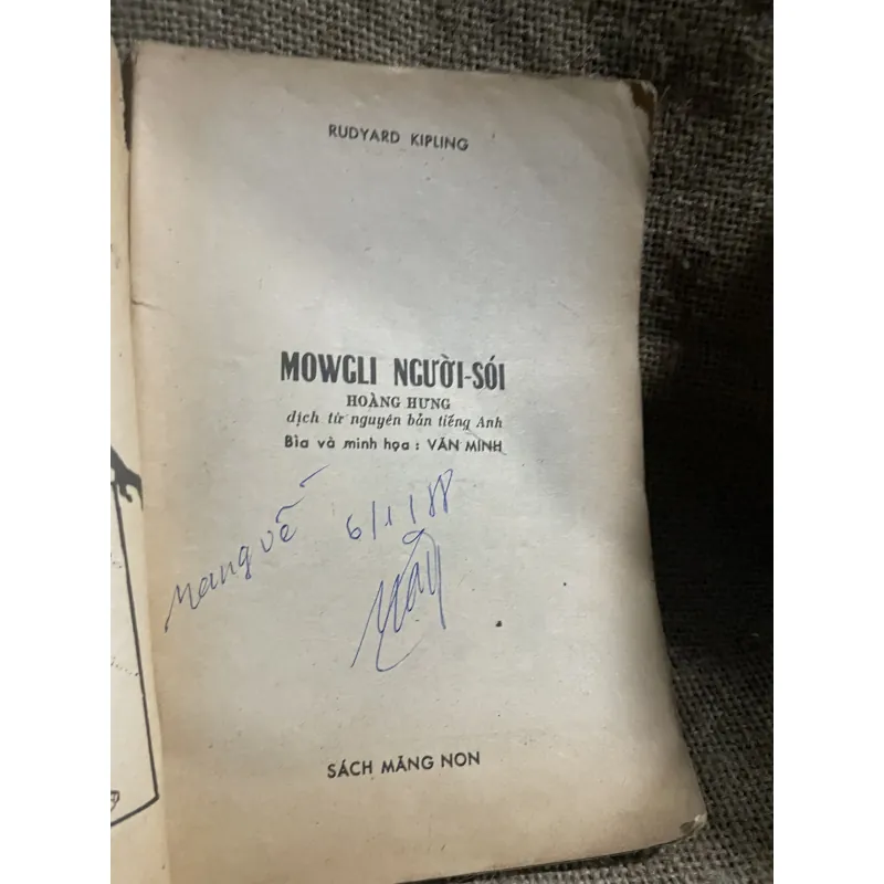 RUDYARD KIPLING MOWGLI NGƯỜI SÓI- Nobel văn học  994358