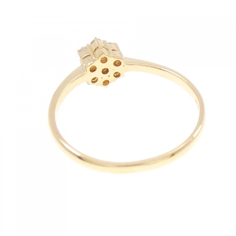 Nhẫn kim cương hoa K18YG 0.14CT - Hàng hiệu Authentic 856015
