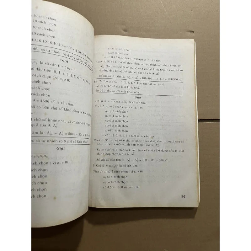 Tổ hợp và Xác suất môn Toán 977935