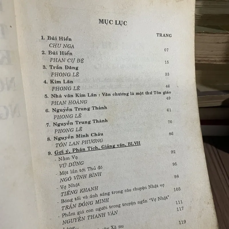 BÙI HIỂN, NGUYÊN TRUNG THÀNH, TRẦN ĐĂNG, KIM LÂN, NGUYỄN MINH CHÂU 737832