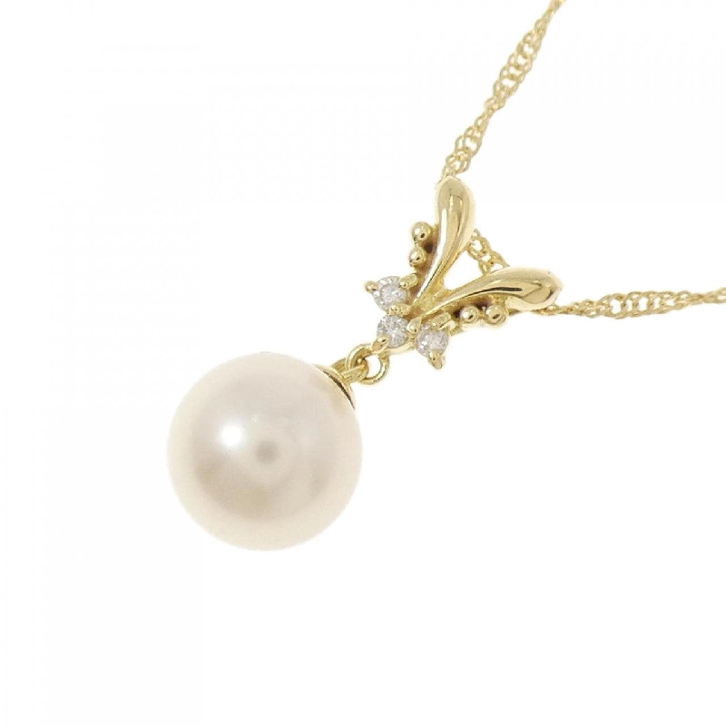 K18YG Chuỗi ngọc trai Akoya 7.3mm - Hàng hiệu Chính hãng 858119