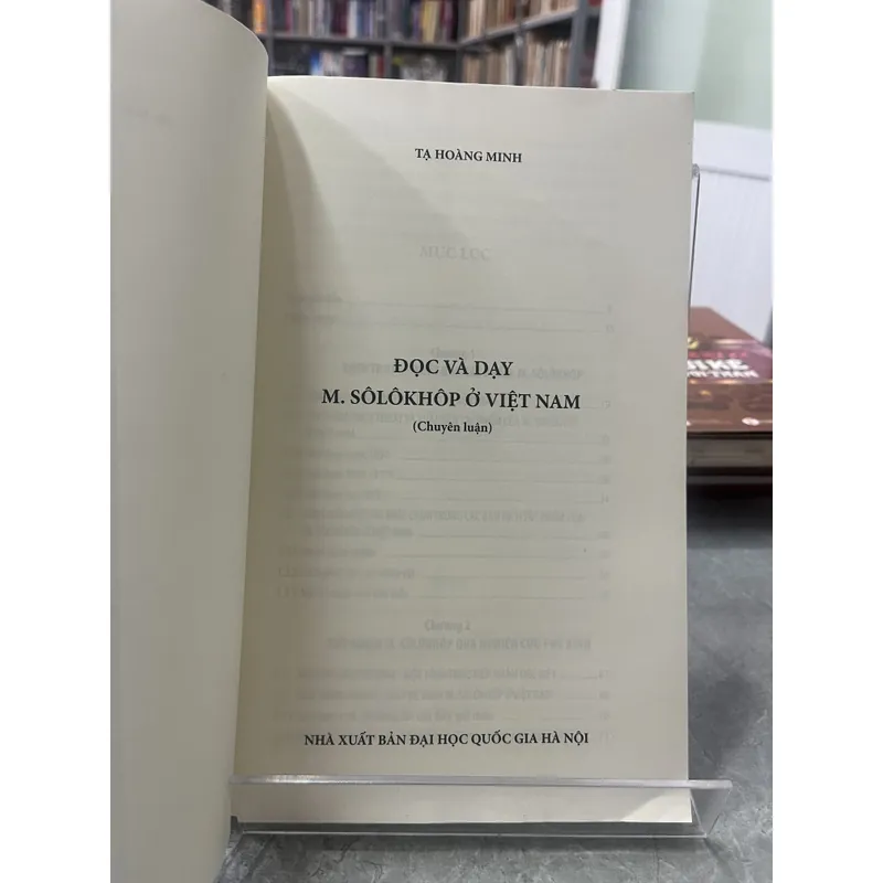 ĐỌC VÀ DẠY M. SÔLÔKHÔP Ở VIỆT NAM - TẠ HOÀNG MINH 731157
