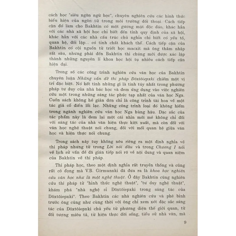 Những vấn đề thi pháp Dostoievski (Bakhtin) 932968